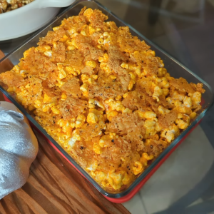 Candied Yams Popcorn (Vegan)